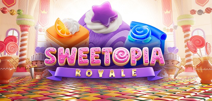 Sweetopia Royale สล็อตเกมใหม่มาแรงค่าย Relax Gaming