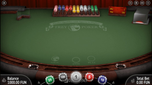 กราฟิกและแอนิเมชั่นของ Trey Poker